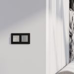 Умный сенсорный терморегулятор  для теплого пола дымчатый W1151217