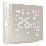 Умный сенсорный терморегулятор  для теплого пола дымчатый W1151217