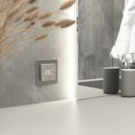 Умный сенсорный терморегулятор  для теплого пола дымчатый W1151217