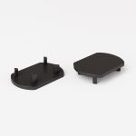 Заглушка для шинопровода Round 2 шт Slim Magnetic 85134/00