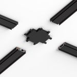 Четырёхсторонний соединитель для накладного шинопровода Flat Magnetic 85003/00