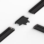 Коннектор для четырёхстороннего соединителя накладного шинопровода Flat Magnetic 85004/00