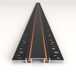 Шинопровод встраиваемый (2м) Flat Magnetic 85130/00