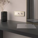 Клавиша для выключателя перекрестного (айвори акрил) W1119043