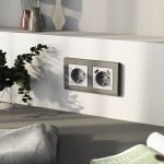 Накладка для розетки USB (серебряный матовый) W1179565