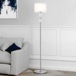 Напольный светильник 01154/1 никель