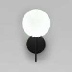 Настенный светильник со стеклянным плафоном 60147/1 черный