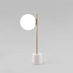 Настольный светильник с плафоном 01157/1 латунь