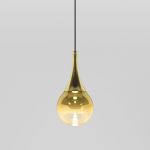 Подвесной светодиодный светильник 50256/1 LED золото