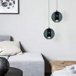 Подвесной светильник 50258/1 LED бирюзовый