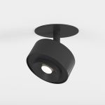 Потолочный поворотный светодиодный светильник Only 6W 4000K чёрный 25089/LED