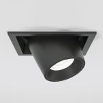 Потолочный светодиодный светильник поворотный Conner 8W 4000K чёрный 25087/LED