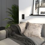 Рамка из стекла на 2 поста Elite черный W0022448