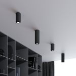 Светильник потолочный светодиодный 10W 4000K чёрный 25044/LED