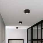 Светильник потолочный светодиодный 15W 4000K чёрный 25046/LED