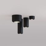 Светильник потолочный светодиодный 7W 4000K чёрный 25088/LED