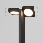 Светильник садово-парковый со светодиодами Twin 35170/F черный