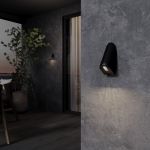 Уличная светодиодная подсветка для лестниц и дорожек 35168/D черный