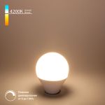 Светодиодная лампа Dimmable G45 7W 4200K E14 BLE1449