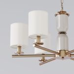 Умная подвесная люстра 60146/6 латунь