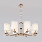 Умная подвесная люстра 60146/8 латунь