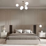 Умный потолочный светильник со стеклянными плафонами 60147/6 латунь