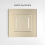 Умный сенсорный выключатель двухклавишный (шампань) W4523011