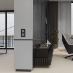 Умный сенсорный выключатель одноклавишный серебряный W4513006