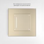 Умный сенсорный выключатель одноклавишный (шампань) W4513011