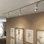 Трековый светильник для однофазного шинопровода Sens белый матовый 10 Вт 4200K 85047/01