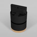 Трековый светильник для однофазного шинопровода Impact чёрный матовый/золото 10 Вт 4200K 85514/01