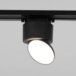 Трековый светильник для однофазного шинопровода Smooth чёрный матовый 10 Вт 4200K 85515/01