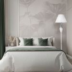 Торшер с абажуром 009 белый