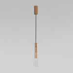 Подвесной светильник LED со стеклянным плафоном 50254/1 LED латунь