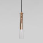 Подвесной светильник LED со стеклянным плафоном 50254/1 LED латунь