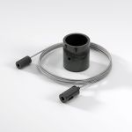 Подвесной трос для круглого гибкого неона Full light черный 2 м FL 2830 черный