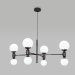 Подвесная люстра 30182/8 черный жемчуг