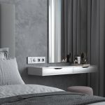 Рамка из металла на 4 поста Baguette белый/серебро W0042850