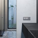 Рамка из поликарбоната на 3 поста Slab серебро софт W0032965