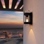 Уличный настенный светильник Falcon 35167/D черный