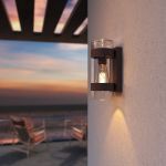 Уличный настенный светильник Falcon 35167/D темно-коричневый