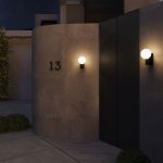 Уличный настенный светильник 35166/U черный