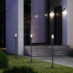 Уличный настенный светильник ISIDA 35165/U черный