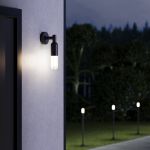 Светильник садово-парковый на столбе 35165/F черный