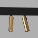 Трековый светильник 14W 4200K Dual латунь Slim Magnetic 85046/01