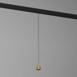 Трековый светильник 5W 4200K Event латунь Slim Magnetic 85039/01