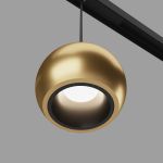 Трековый светильник 5W 4200K Event латунь Slim Magnetic 85040/01