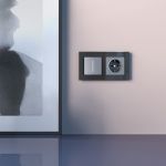 Умный сенсорный диммер серебряный W3443106