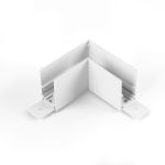 Коннектор угловой для накладного шинопровода белый Slim Magnetic 85090/11