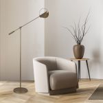 Напольный светильник 01142/1 золото